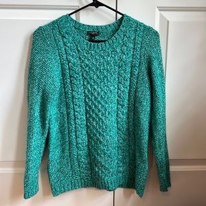 Talbots Green Sweater Petite